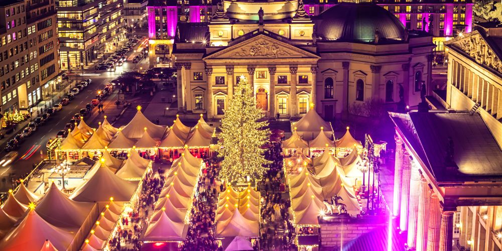Berlin Noel pazarı