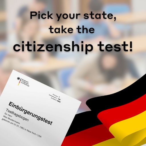 Citizenship test in germany advertisement