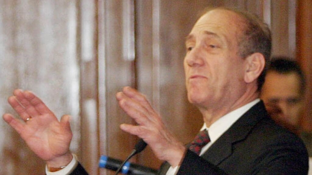 Eski İsrail Başbakanı Ehud Olmert